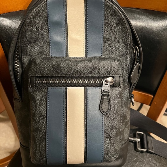 West Pack in Signature Canvas with Varsity Stripe - Picture 2 of 3